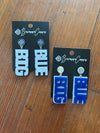 Big Blue Earrings