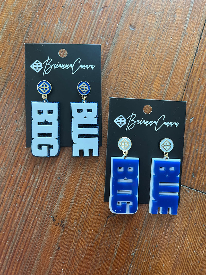 Big Blue Earrings