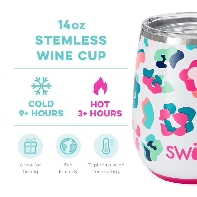 Party Animal Stemless Wine Cup