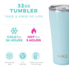 Shimmer Aquamarine Tumbler (32oz)